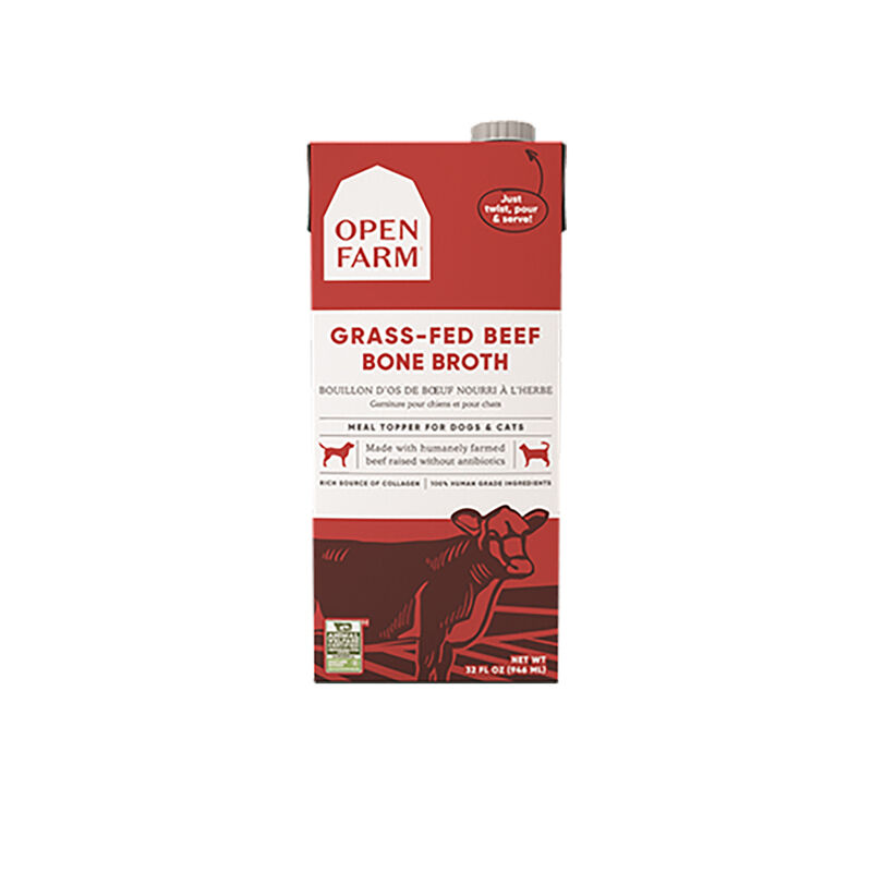 Open Farm, Tetra, Adult - Grass-Fed Beef Bone Broth - 1000 ml - Wet Dog Food image number null
