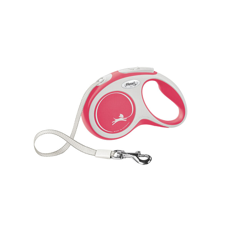 Flexi, Comfort Tape Leash - Pink - Small - 5 m image number null