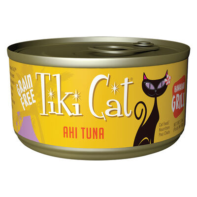 Tiki Cat, Can, Feline Adult - Hawaiian Grill - Ahi Tuna - 79 g