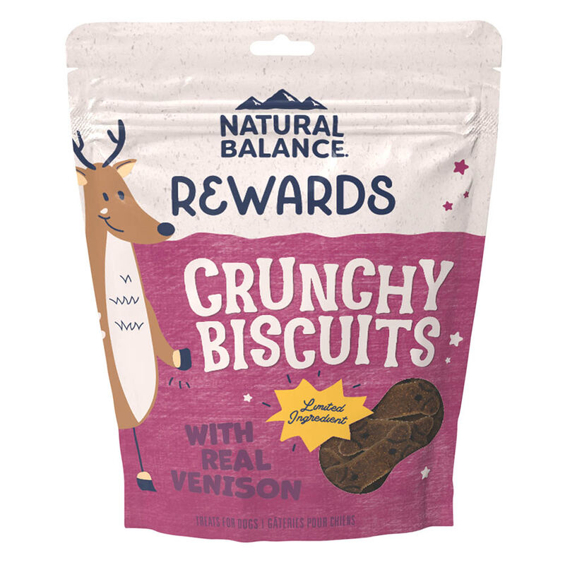 Natural Balance, Limited Ingredient Dog Treats Small Breed, Sweet Potato & Venison - Dog Biscuit image number null