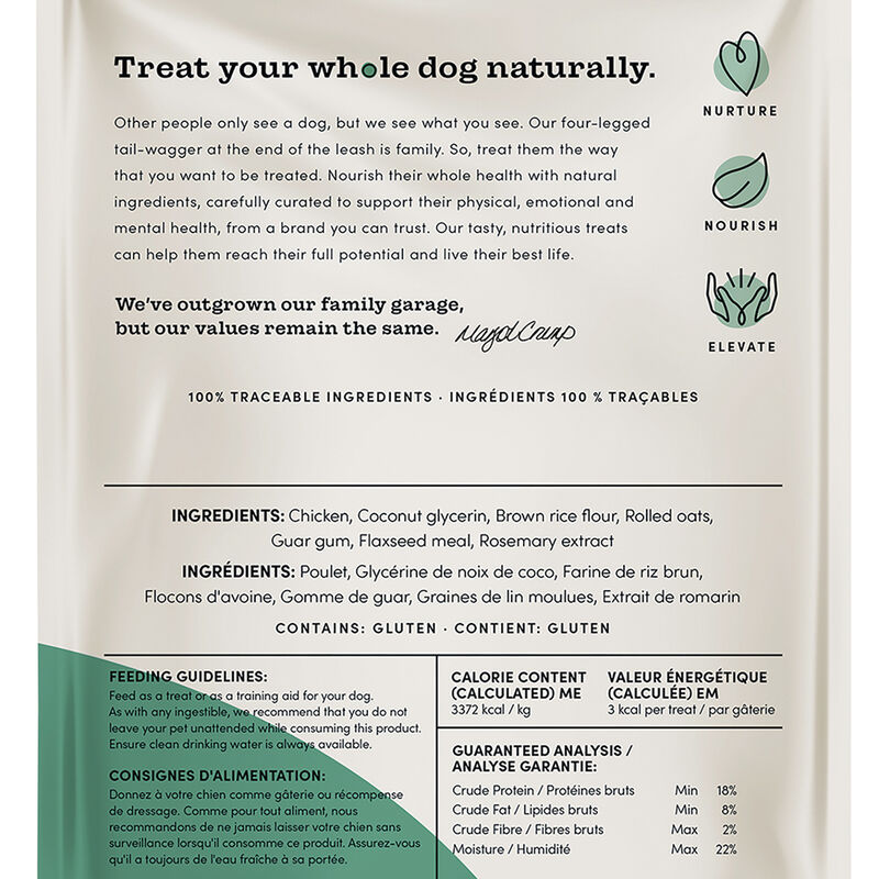 Crumps' Naturals, Mini Trainers Chicken (semi-moist) - Dog Treat image number null