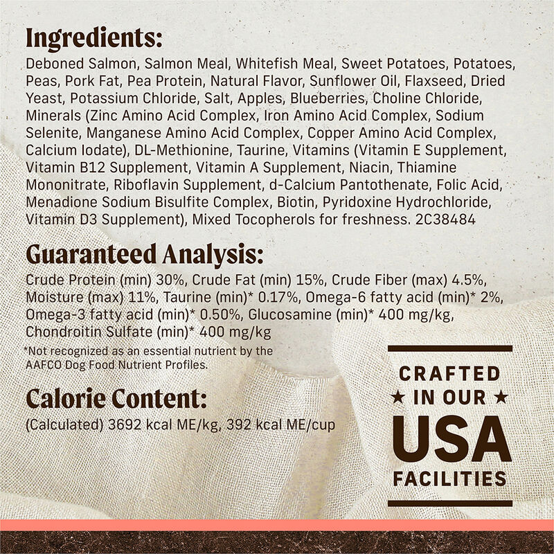 Merrick, Grain Free Salmon & Sweet Potato - Dry Dog Food image number null