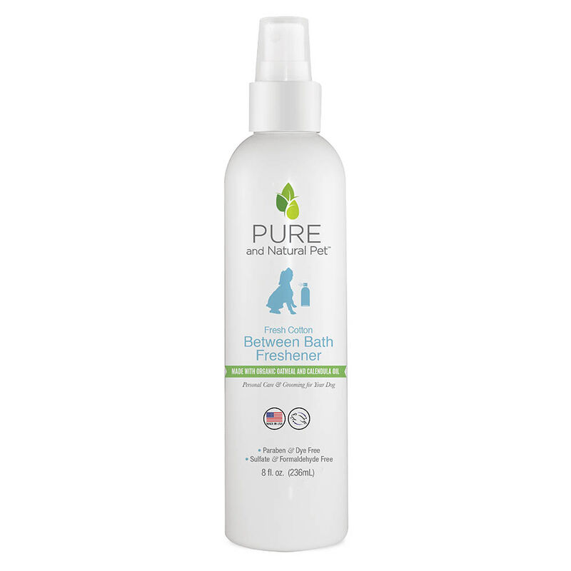 Pure and Natural Pet, Between Bath Freshener Fresh Cotton - 8 oz image number null