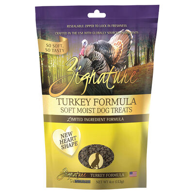 Zignature, Soft Moist Treats - Limited Ingredient - Grain Free - Turkey - 113 g