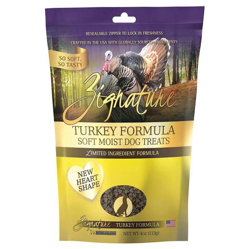 Zignature, Soft Moist Treats - Limited Ingredient - Grain Free - Turkey - 113 g image number null