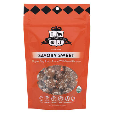 Lord Jameson, Savory Sweet Organic Dog Treats - 170 g Dog Treats