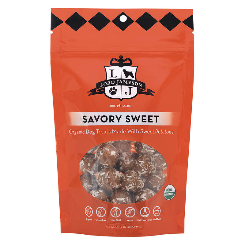 Lord Jameson, Savory Sweet Organic Dog Treats - 170 g Dog Treats image number null