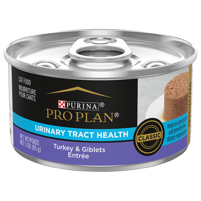 Purina Pro Plan Urinary Tract Health Turkey & Giblets Entrée Classic Adult Wet Cat Food image number null