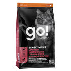 GO! SOLUTIONS, Feline Adult - Sensitivities Limited Ingredient Grain Free - Salmon - Dry Cat Food image number null