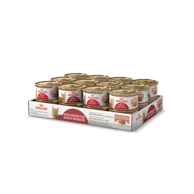 Royal Canin, Feline Health Nutrition Adult Instinctive Thin Slices In Gravy - Wet Cat Food image number null