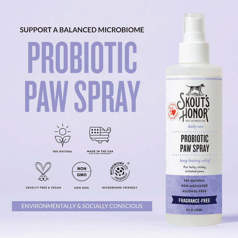 Skouts Honor, Probiotic Paw Spray - 236 ml image number null