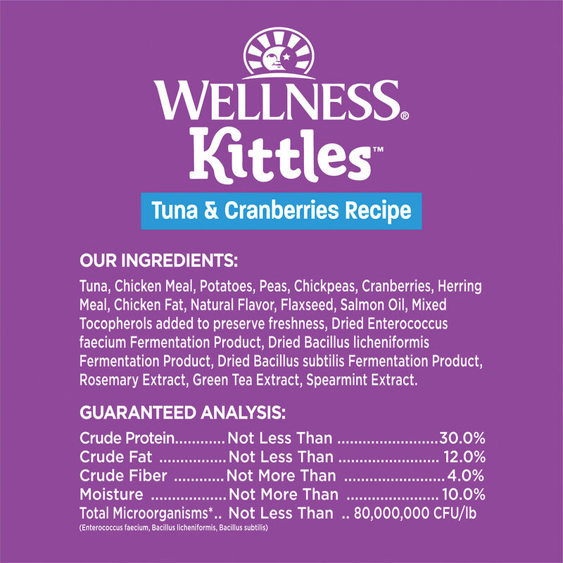 Wellness, Kittles Tuna & Cranberry - 2 oz - Cat Treat image number null