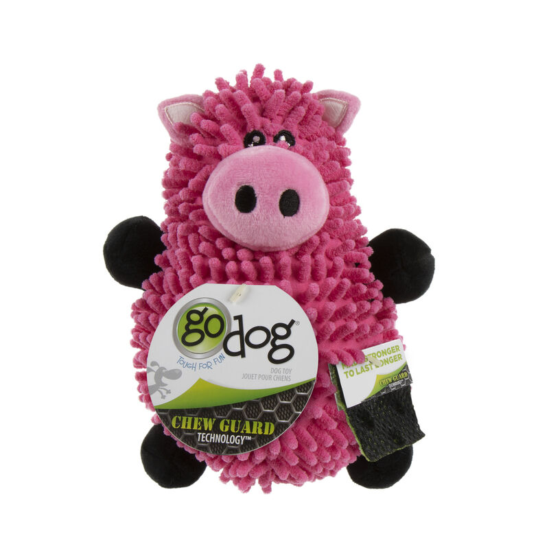 goDog Fuzzy Wuzzy Pig - Dog Toy image number null