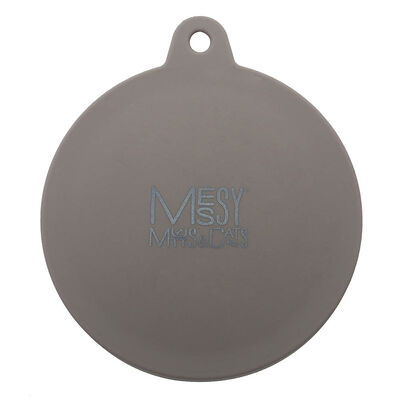Messy Mutts, Silicone Universal Can Cover - Grey - 2.5" - 3.3"