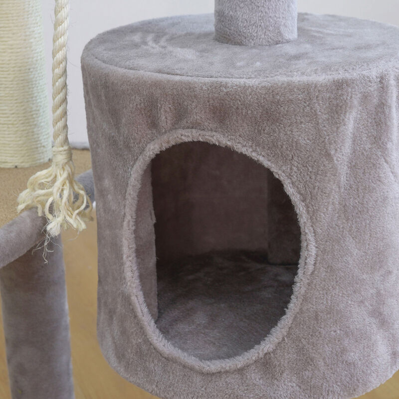 Brigade, Three Tiered Cat Tree w/House image number null