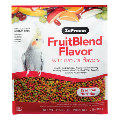 Zupreem, Fruitblend with Natural Fruit Flavours, Cockatiel - 2 lb