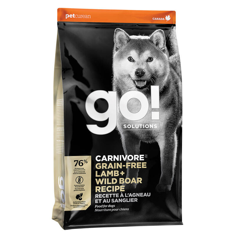 GO! SOLUTIONS CARNIVORE Grain Free Lamb + Wild Boar Recipe for dogs image number null