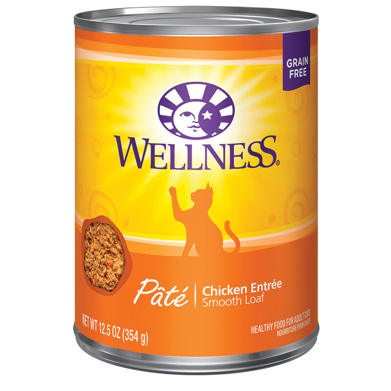 Wellness, Canned Cat Food, Complete Health, Chicken - Wet Cat Food image number null