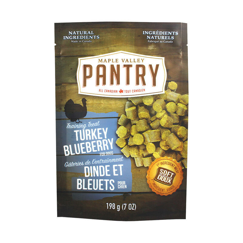 Maple Valley Pantry, Soft & Chewy Treat - Turkey & Blueberry - Dog Treat image number null