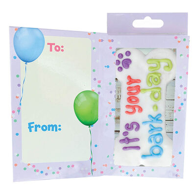 Bosco & Roxy's, It's Your Bark-Day Card Box - Prepackaged - Dog Biscuit