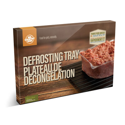 Big Country Raw, Defrosting Plate - Frozen Dog Food