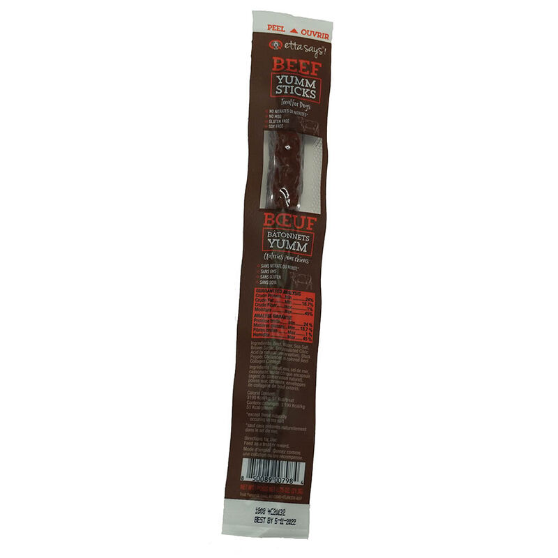 Etta Says!, Yumm Sticks - Beef - 0.75 oz image number null