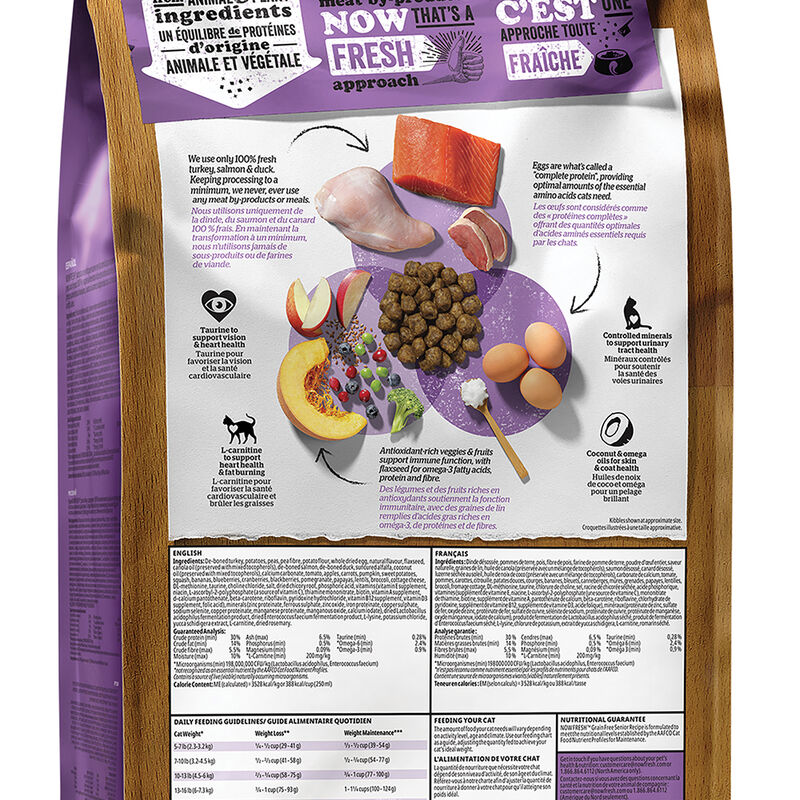 NOW FRESH, Feline Senior GF - 1.36 kg - Dry Cat Food image number null