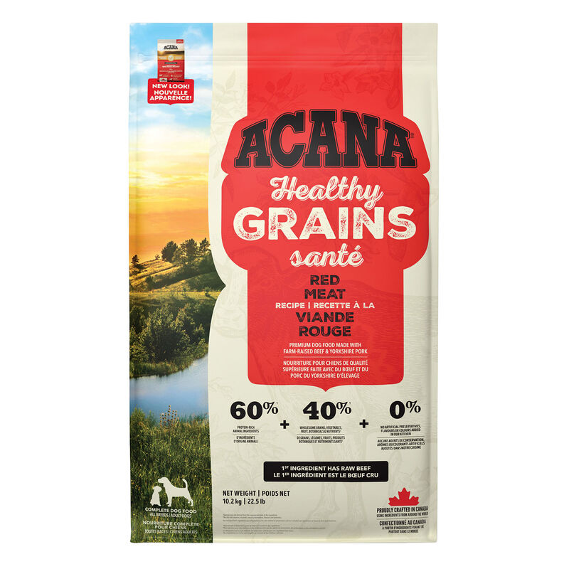 Acana, Adult - Healthy Grains - Red Meat - Dry Dog Food image number null
