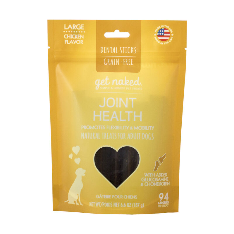 Get Naked, Dental Dog Chew, Joint Health - Large - 187 g image number null