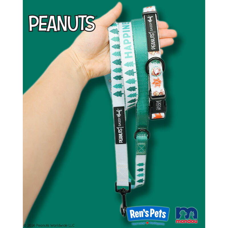 Sassy Woof, Peanut Camping Collar and Leash Set for Dogs image number null