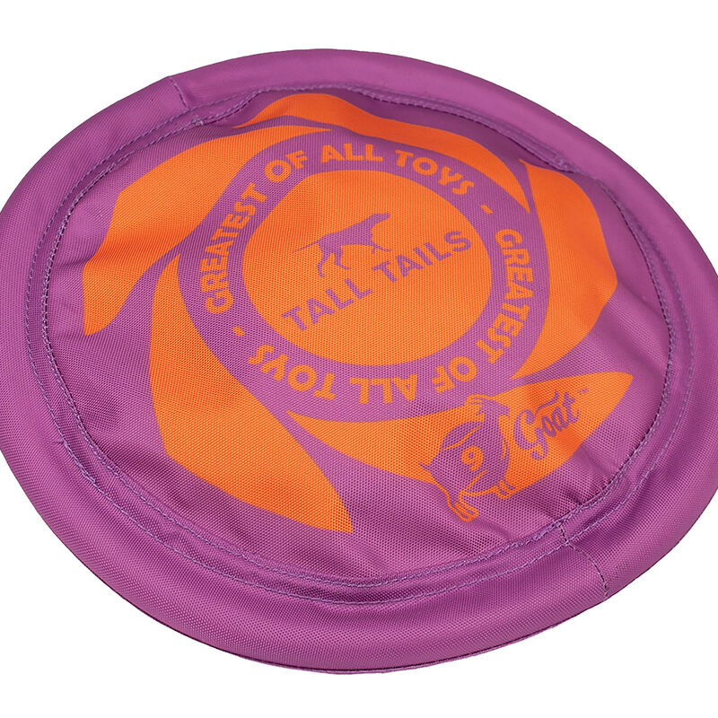 Tall Tails, GOAT Flyer - 9" - Toss Dog Toy image number null