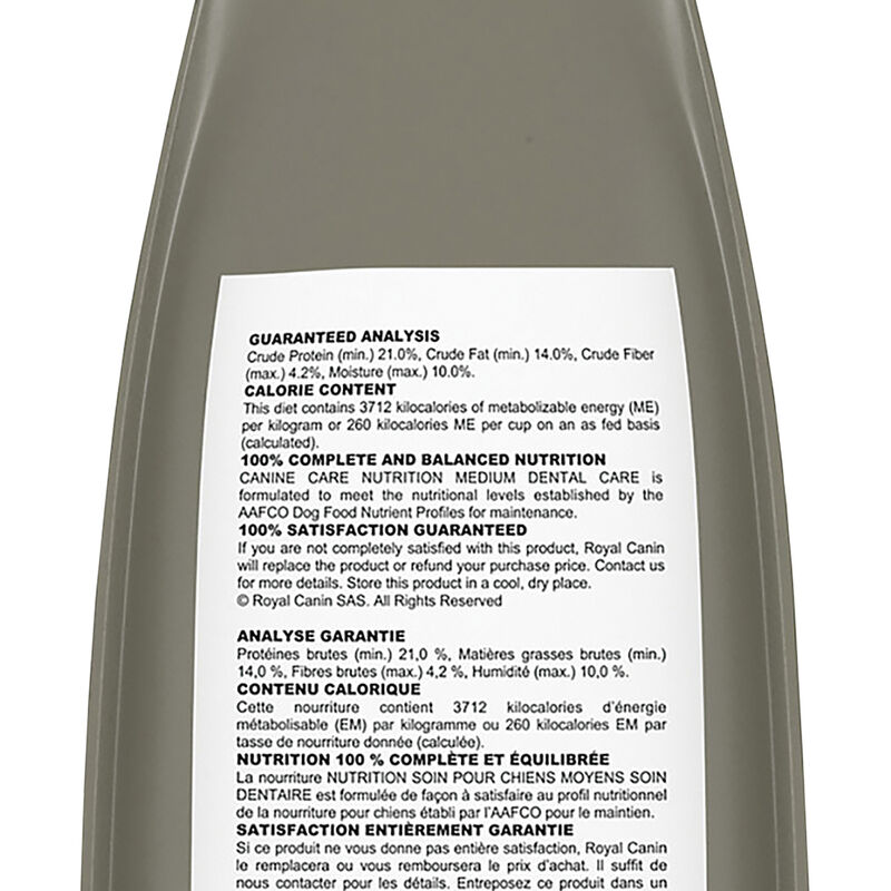 Royal Canin, Canine Care Nutrition Dental Care Adult Medium - Dry Dog Food image number null