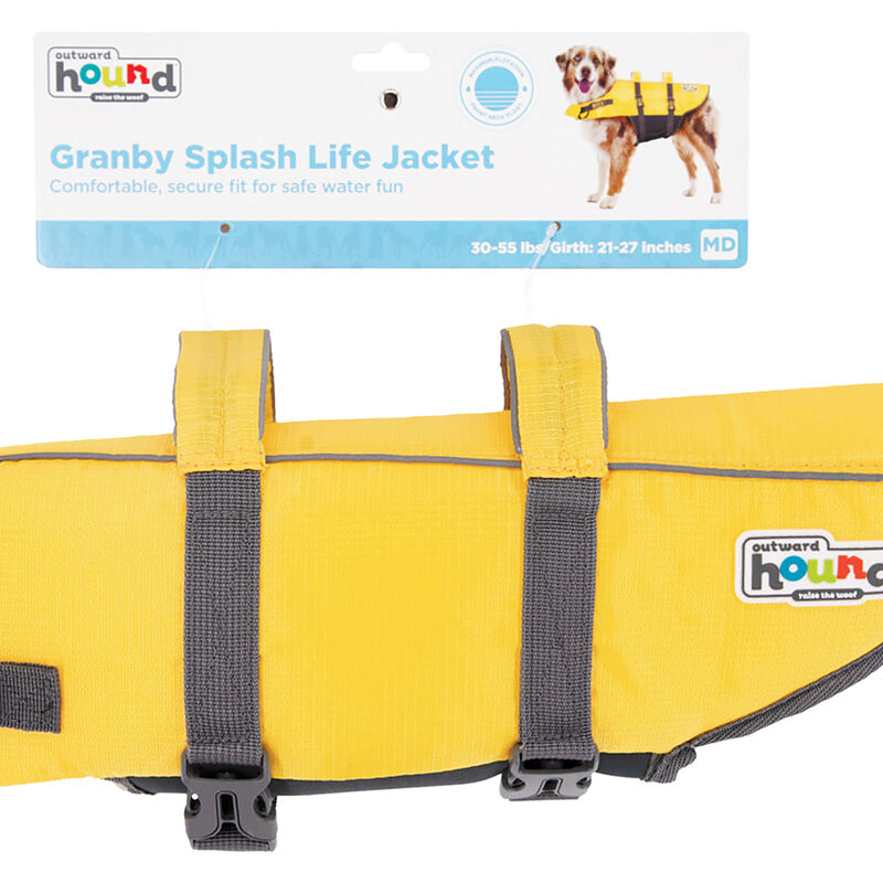 Outward Hound, Granby Splash Life Jacket - Yellow image number null