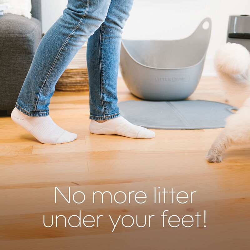 Litter Genie, Cat Litter Mat, Grey image number null