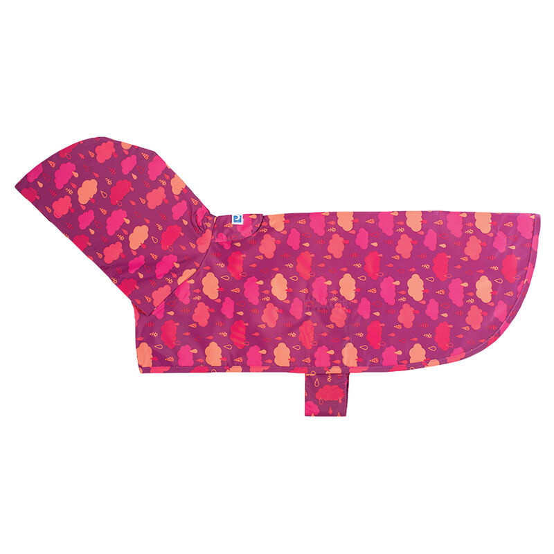 RC Pets, Packable Rain Poncho - Raindrops - Dog Coat image number null