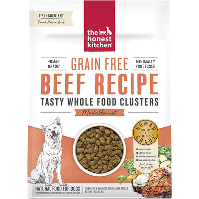 The Honest Kitchen, Grain Free Whole Food Clusters - Beef - Dry Dog Food