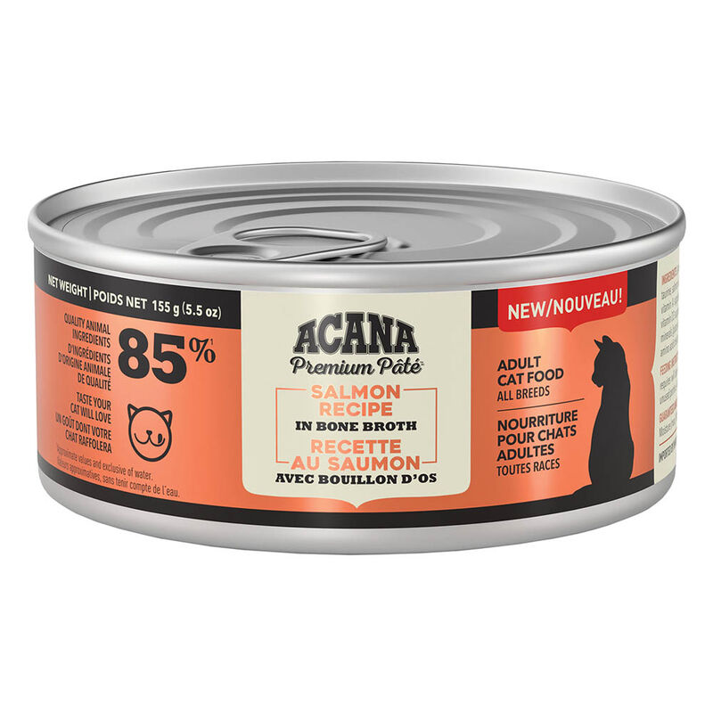 Acana, Feline Adult - Salmon in Bone Broth - 155 g - Wet Cat Food image number null