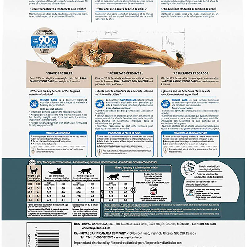 Royal Canin, Feline Care Nutrition Weight Care Adult Dry Food - Dry Cat Food image number null