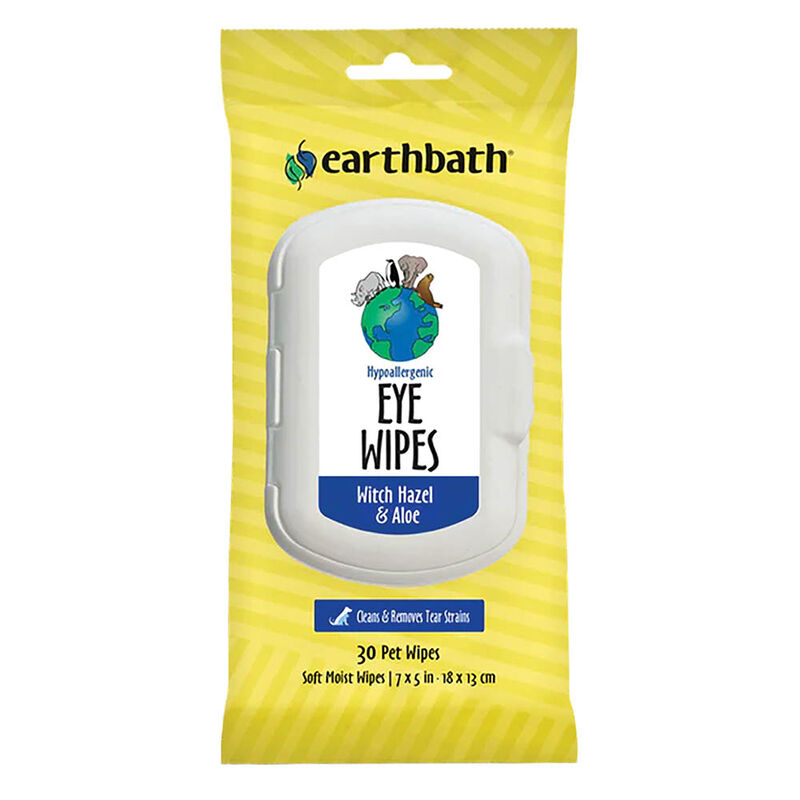 Earthbath, Hypoallegenic Grooming Wipes - Eye Wipes -30ct image number null