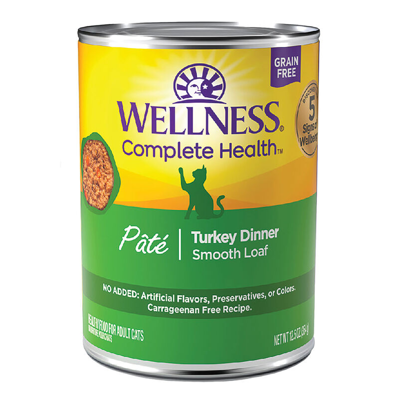 Wellness, Canned Cat Food, Complete Health, Turkey - Wet Cat Food image number null