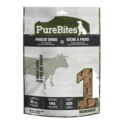 PureBites, Value Size Dog Treats, Beef Liver - Freeze Dried Dog Treat
