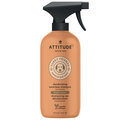 Furry Friends - Natural Pet Care, Deodorizing & Itch Soothing Waterless Shampoo - Lavender - 473 ml