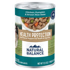 Natural Balance, Health Protection - Chicken & Pumpkin Stew - Wet Dog Food image number null