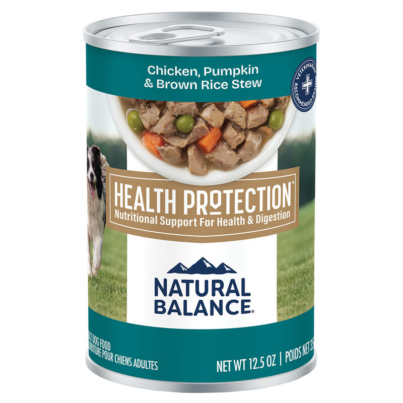Natural Balance, Health Protection - Chicken & Pumpkin Stew - Wet Dog Food image number null