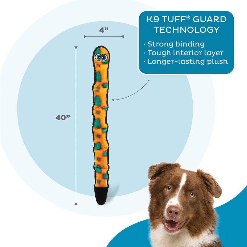 Outward Hound, Invincibles Snake - Orange - X-Large image number null