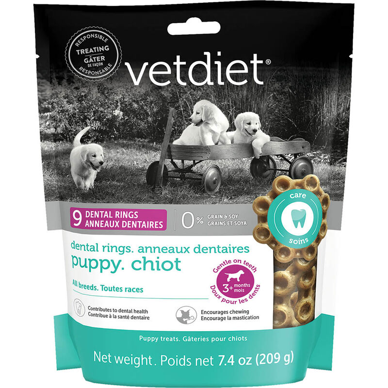 Vetdiet, Puppy Dental Rings - Dog Treat image number null