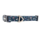 Dog Silicone Collar - Floral - M image number null