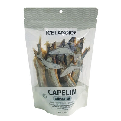 Icelandic+, Capelin Whole Fish - 2.5 oz