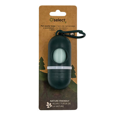 O'select, Poop Bag Dispenser - Fresh Cotton - 15ct