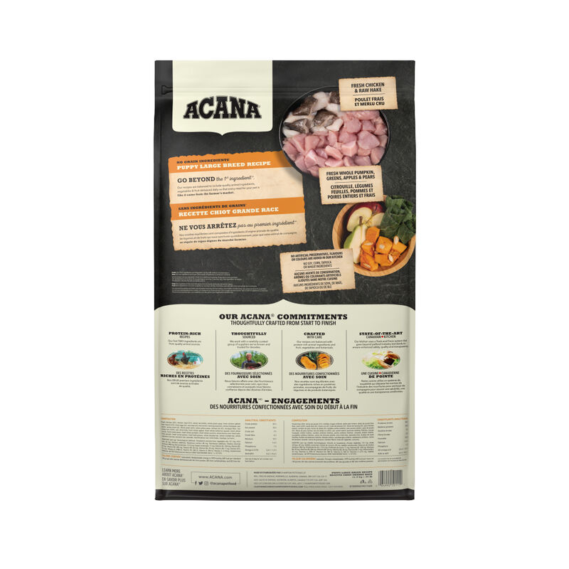 Acana, Puppy Large Breed - 11.4 kg - Dry Dog Food image number null
